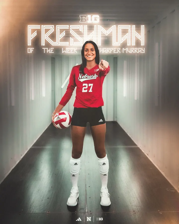 Harper Murray in volleyball uniform